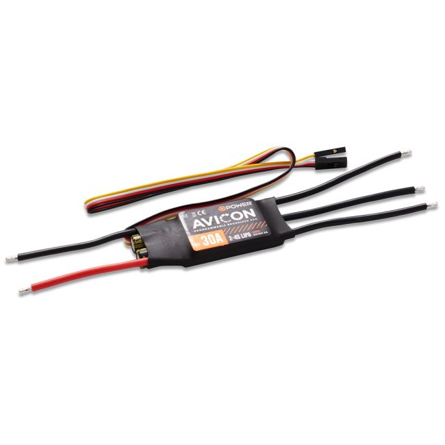 D-Power AVICON 30A S-BEC Brushless Regler