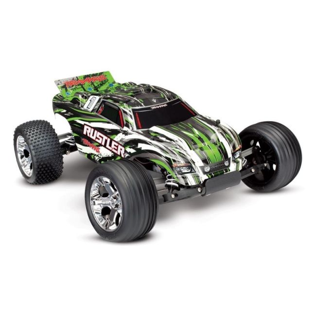 TRAXXAS Rustler grün RTR zonder Akku/Lader