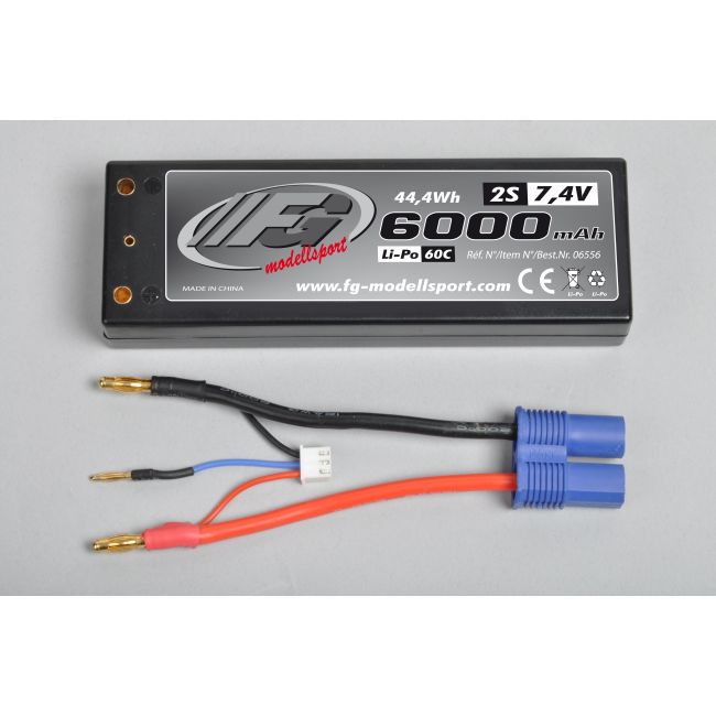 koop FG P.PACK 7,4V 6000 MAH by FG for only € 107,95 in FG at Bliek Modelbouw, Bliek Modelbouw. Beschikbaar