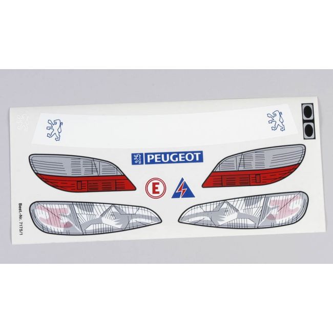 koop Aufklebersatz Peugeot 406 by FG for only € 11,80 in FG at Bliek Modelbouw, Bliek Modelbouw. Beschikbaar