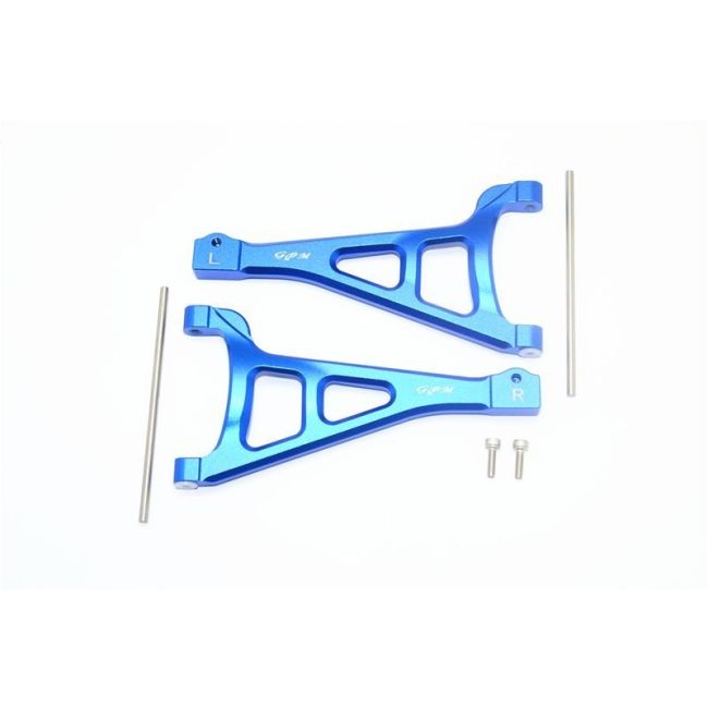 ALUMINUM FRONT UPPER SUSPENSION ARM -6PC SET blue