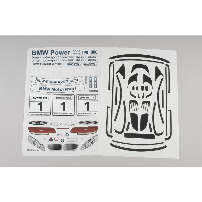 koop AUFKLEBERSATZ BMW M3 ALMS by FG for only € 50,50 in FG at Bliek Modelbouw, Bliek Modelbouw. Beschikbaar