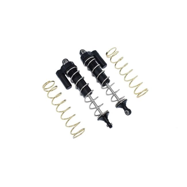 ALUMINUM REAR L-SHAPE PIGGY BACK SPRING DAMPERS 187MM -4PC S