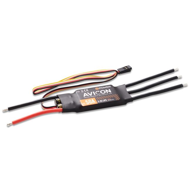 D-Power AVICON 50A S-BEC Brushless Regler