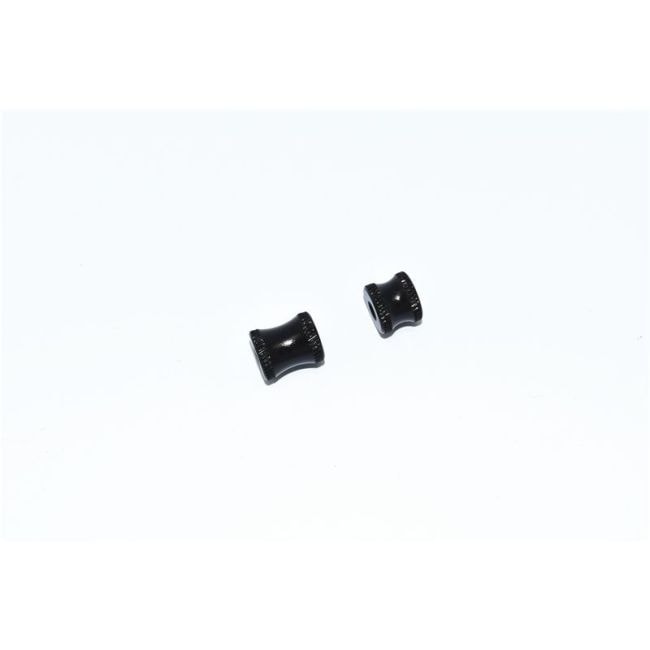 ALUMINUM COLLAR FOR REAR CHASSIS BRACE -2PC SET black