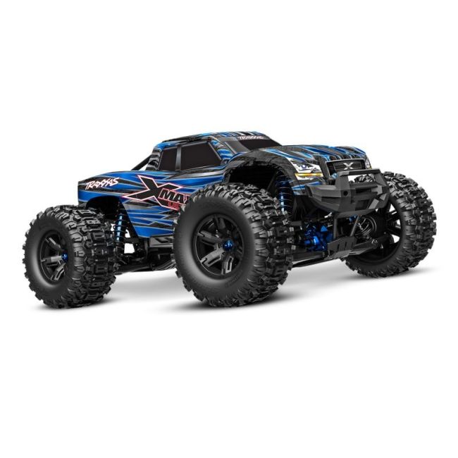 SLVR TRAXXAS X-Maxx ULTIMATE 4x4 VXL blue 1/7 monster truck