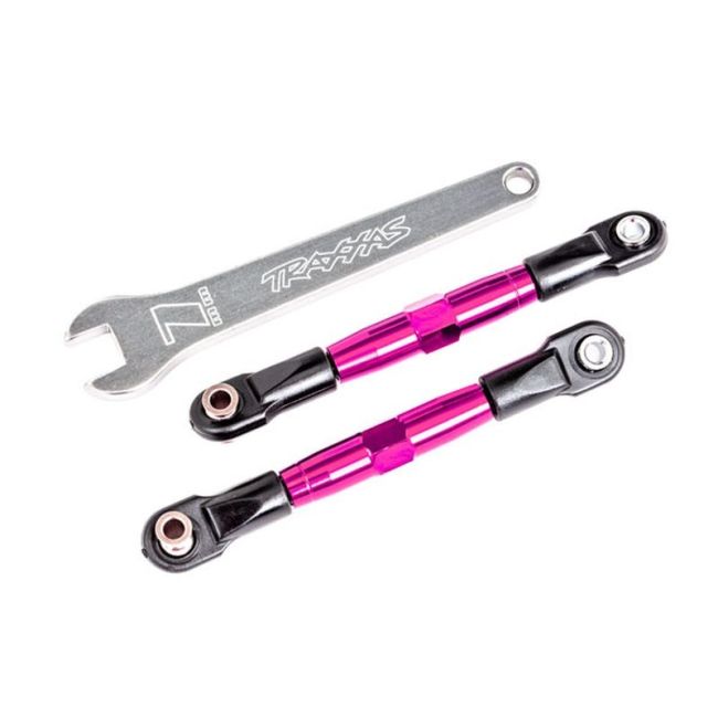 koop Camber trekstang 7075-T6 aluminium roze 67mm voor l/r by Traxxas for only € 36,95 in TRX 2000 tot 2699, Ophanging, Ophanging / koppelingen, Turnbuckles & Threaded Rods at Bliek Modelbouw, Bliek Modelbouw. Beschikbaar