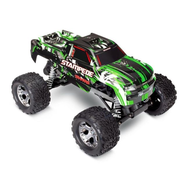 TRAXXAS Stampede groen RTR zonder Lader/Accu