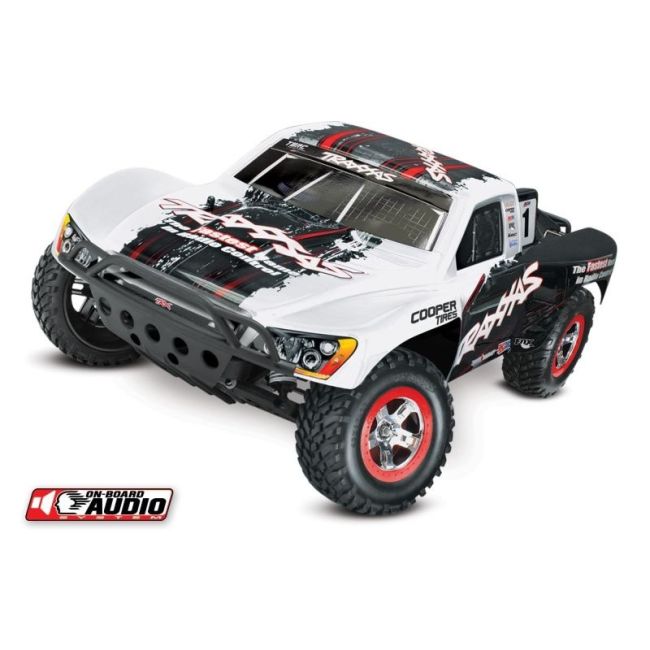 TRAXXAS Slash weiß RTR Onboard-Audio +12V-Lader+Akku