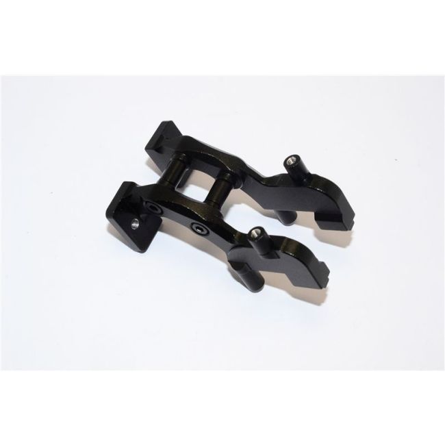 ALLOY REAR WING MOUNT - 1SET black