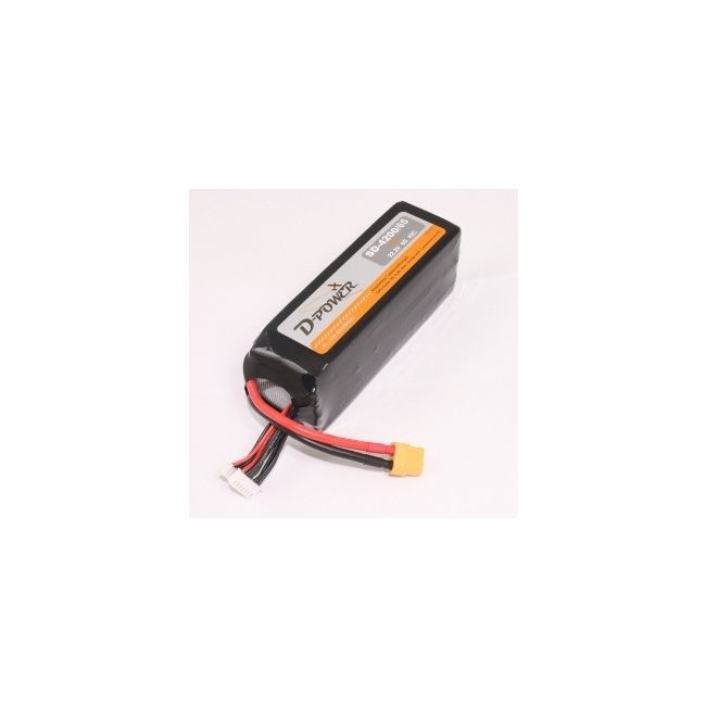 D-Power SD-4200 6S Lipo (22,2V) 45C - XT-60 Stecker