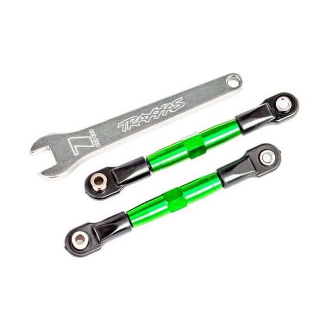 koop Camber trekstang 7075-T6 aluminium groen 67mm voor l/r by Traxxas for only € 36,95 in TRX 2000 tot 2699, Ophanging, Ophanging / koppelingen, Turnbuckles & Threaded Rods at Bliek Modelbouw, Bliek Modelbouw. Beschikbaar