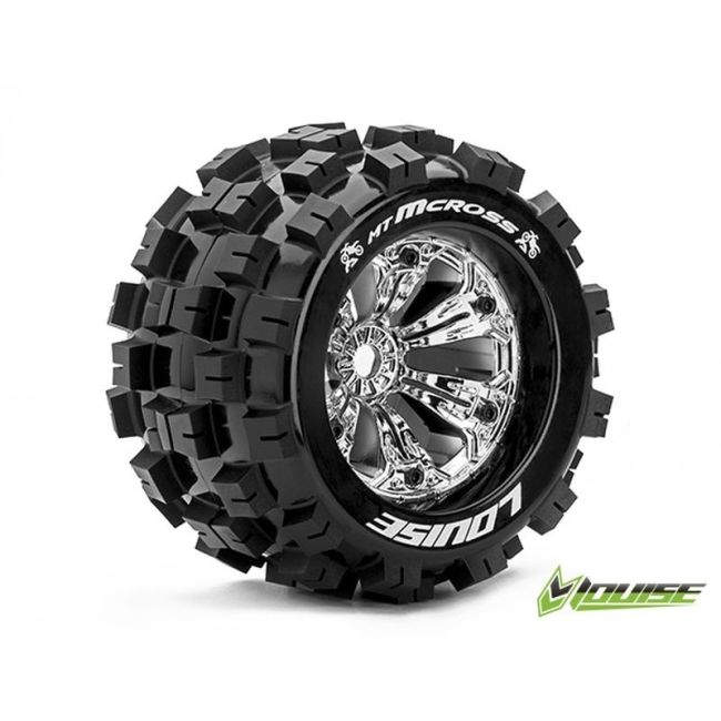 LOUISE, LT3276CH, MT 3.8 MCROSS 1/8 Sportvelg chroom