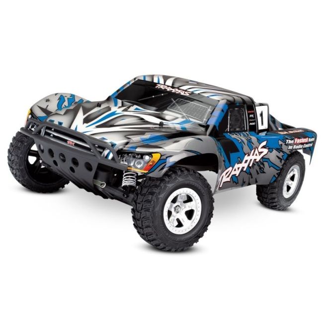 TRAXXAS Slash blau-X RTR ohne Akku/Lader