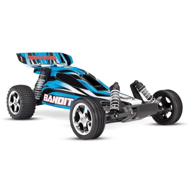 TRAXXAS Bandit  VXL blau BL 2.4GHz ohne Akku/Lader