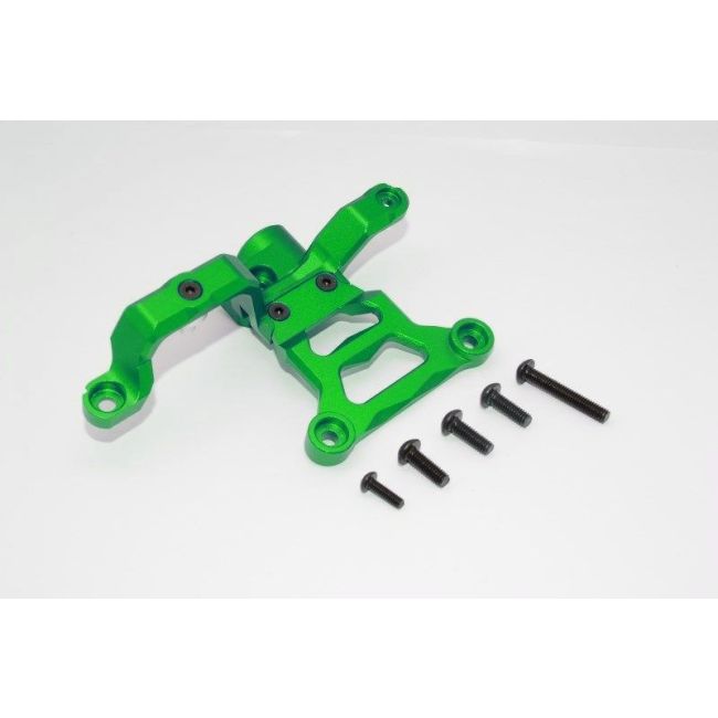 ALUMINIUM STEERING BELLCRANK SUPPORT  - 1SET green