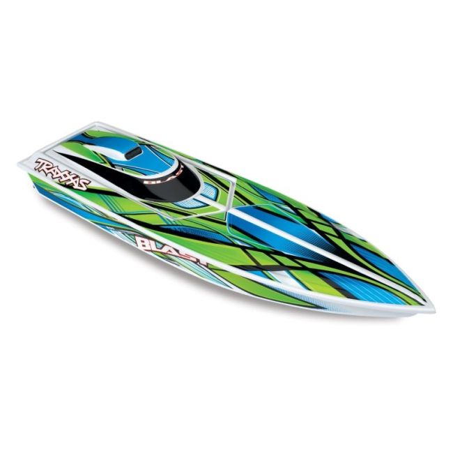 koop TRAXXAS BLAST wit/groene 23 inch raceboot by Traxxas for only € 209,95 in Boten at Bliek Modelbouw, Bliek Modelbouw. Beschikbaar