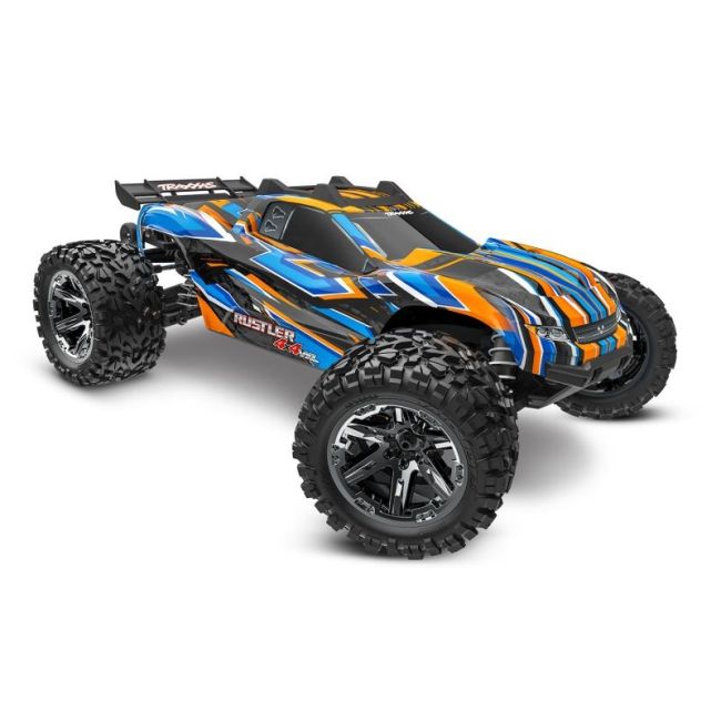 TRAXXAS Rustler 4x4 VXL HD oranje 1/10 Stadiontruck RTR