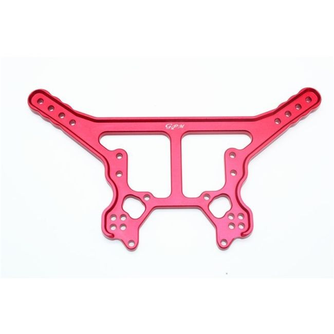 ALUMINUM REAR DAMPER PLATE -1PC SET red