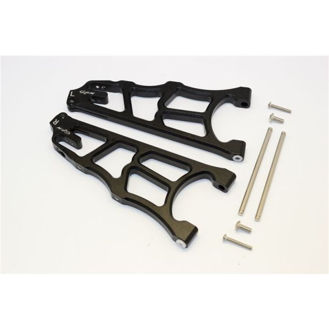 ALUMINUM FRONT LOWER ARMS - 1PR black