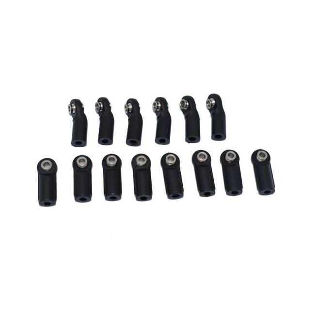 PLASTIC BALL ENDS FOR TRX4160 - 14PC SET black