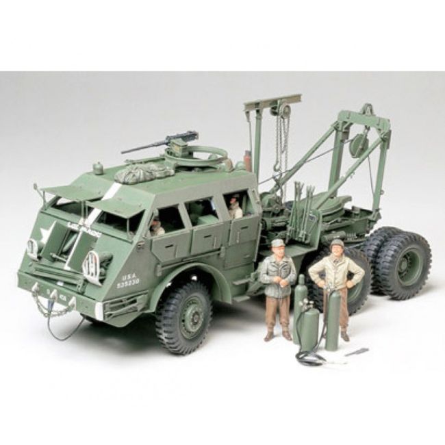 Tamiya, 1:35 US M26 Tank Recovery Vehicle (6)