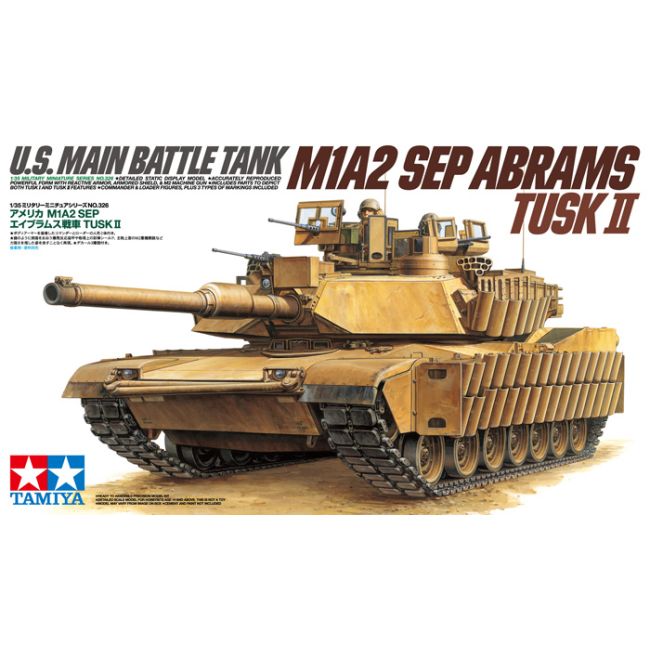 Tamiya 1:35 US M1A2 SEP Abrams TUSK II