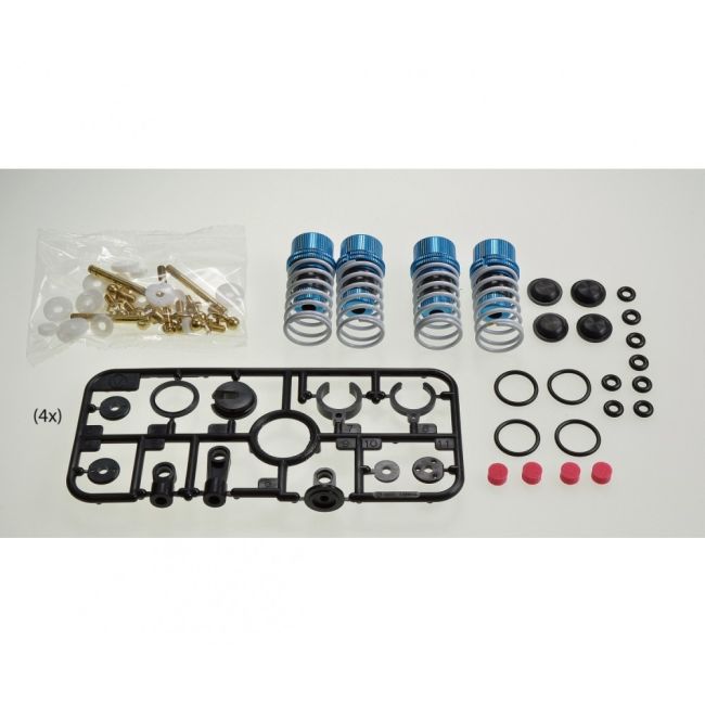 koop TRF Special Damper Set Hard Bl.coated(4) by TAMIYA for only € 84,79 in TAMIYA at Bliek Modelbouw, Bliek Modelbouw. Beschikbaar