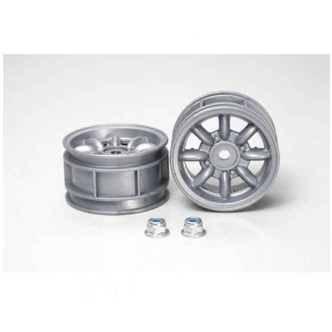 M-Chassis 8-Spoke Wheels (2) silver