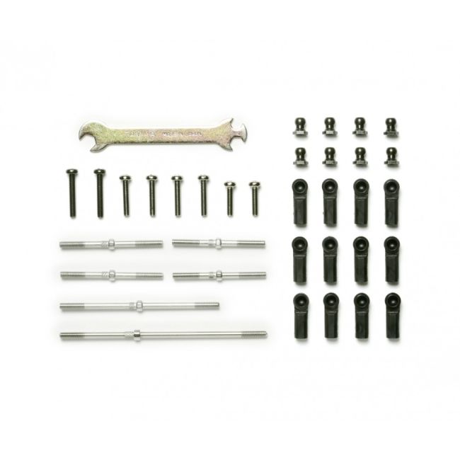 DT-02 Turnbuckle Suspen. Arm&Tie-Rod Set