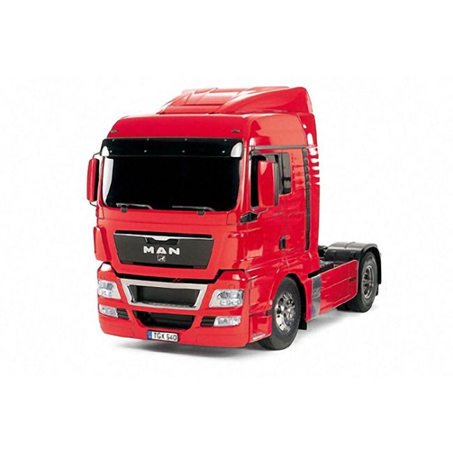 Tamiya 1:14 RC MAN TGX (rood)