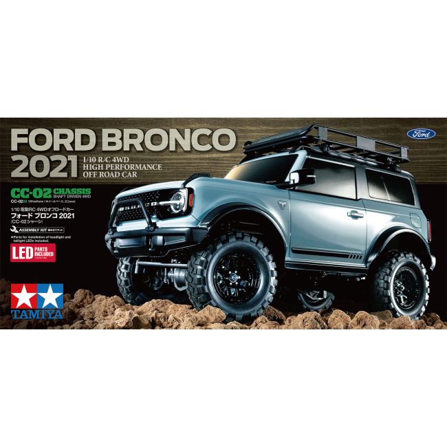 Tamiya 1:10 RC Ford Bronco 2021 CC-02