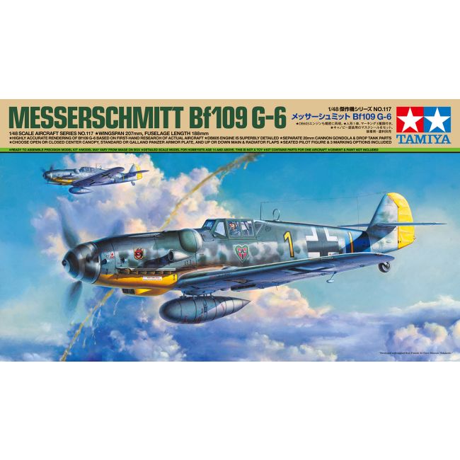 1:48 Dt. Bf109 G-6 Messerschm