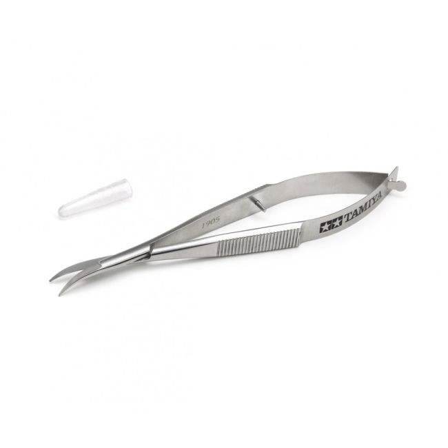 PC Body Curved Scissors 12mm Blade