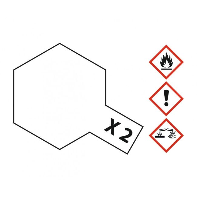 X-2 Weiß glänzend 23 ml