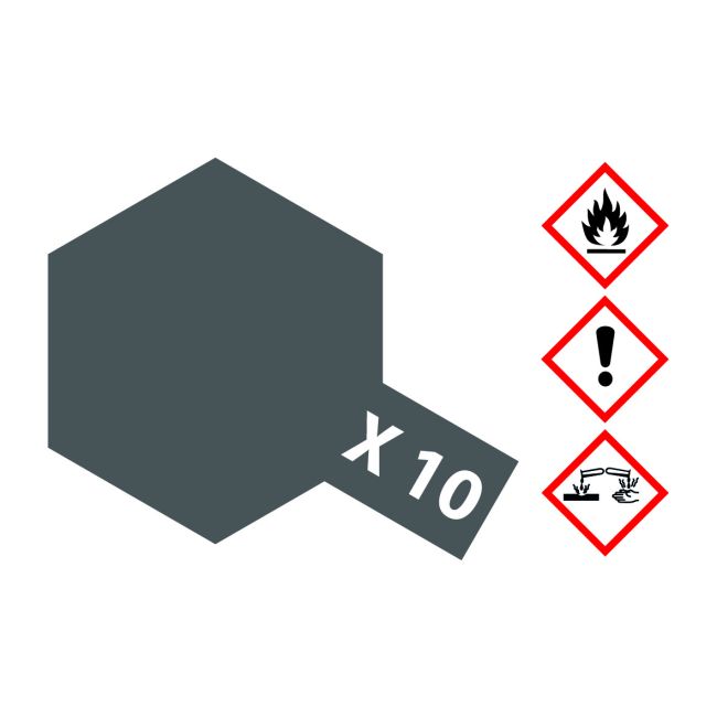 X-10 Gun Metall glänzend 10ml