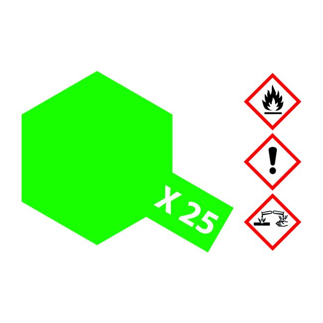 X-25 Klar-Grün glänzend 10ml