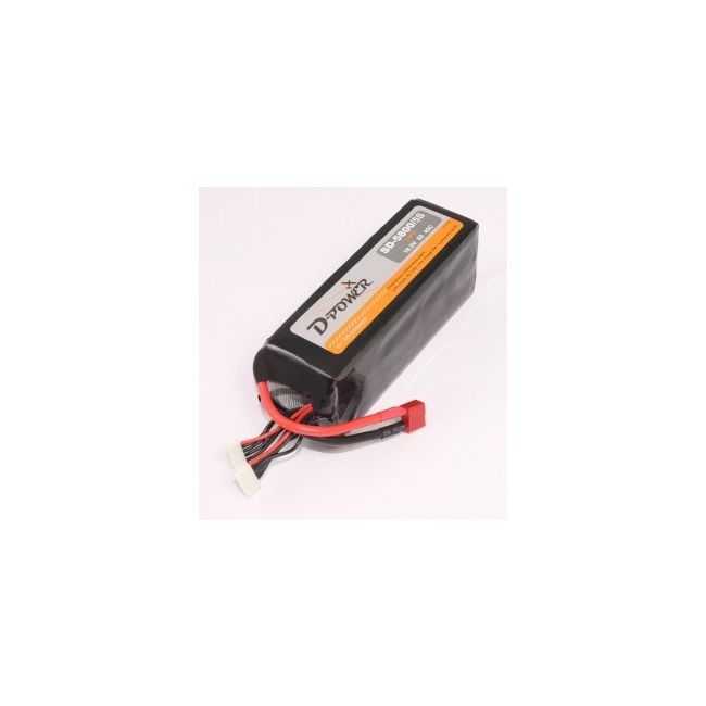 D-Power SD-5800 5S Lipo (18,5V) 45C - T-Stecker