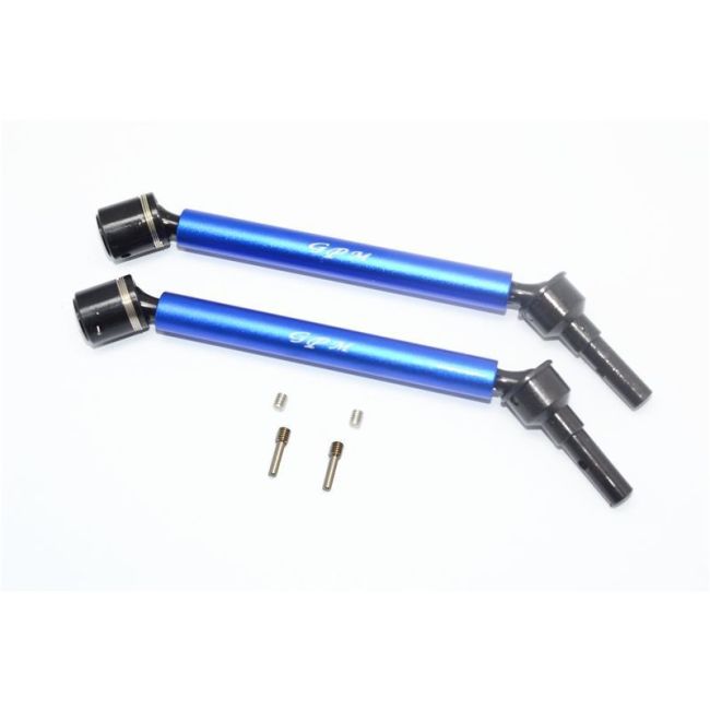 ALUMINUM BODY & STEEL JOINT ADJUSTABLE F/R CVD-6PC SET blue