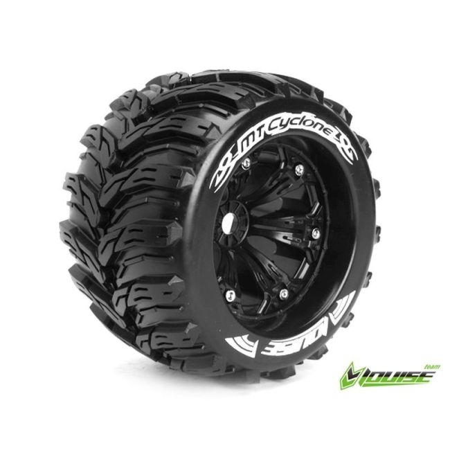 LOUISE, LT3220B, MT 3.8 CYCLONE 1/8 Sport velg zwart