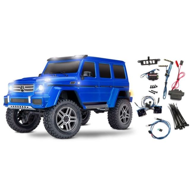 TRAXXAS TRX-4 Mercedes G 4x4² blau RTR ohne Akku/Lader