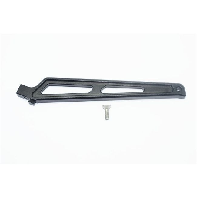 ALUMINUM REAR CHASSIS BRACE -2PC SET black