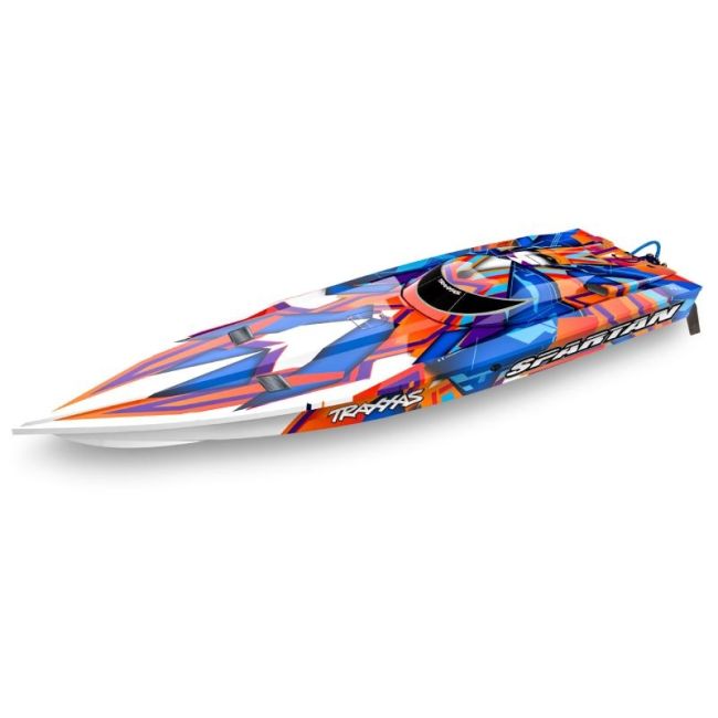 TRAXXAS SPARTAN oranje 2022 36 inch raceboot