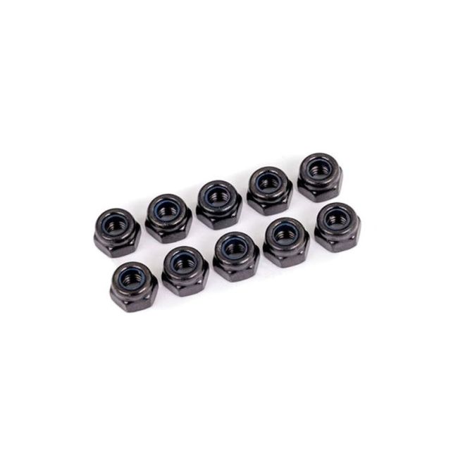 koop M4 moeren 4mm aluminium zwart (10) by Traxxas for only € 3,95 in TRX 1500 tot 1999 at Bliek Modelbouw, Bliek Modelbouw. Beschikbaar