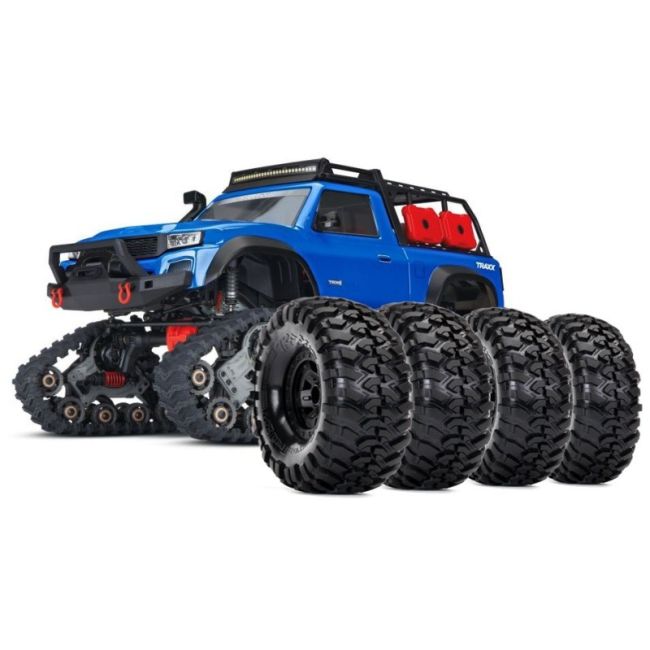 TRAXXAS TRX-4 mit All-TerrainTraxx blau RTR o. Akku/Lader