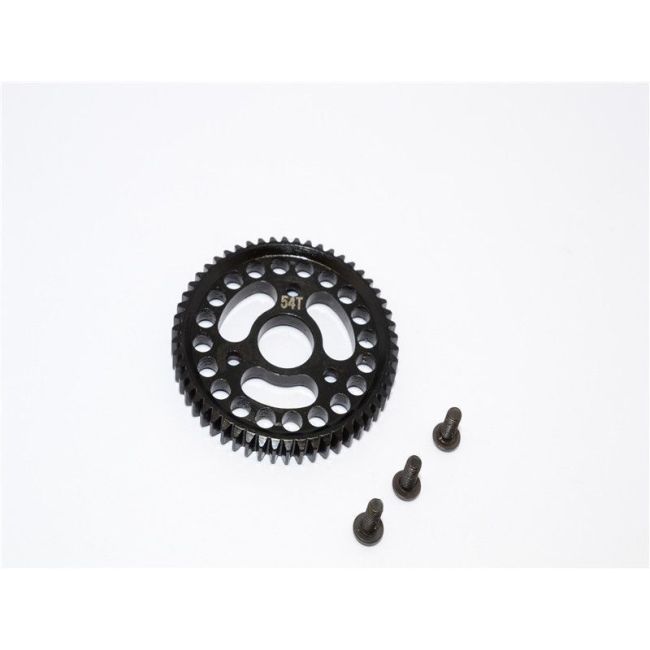 STEEL MAIN GEAR (54T) - 1PC SET black