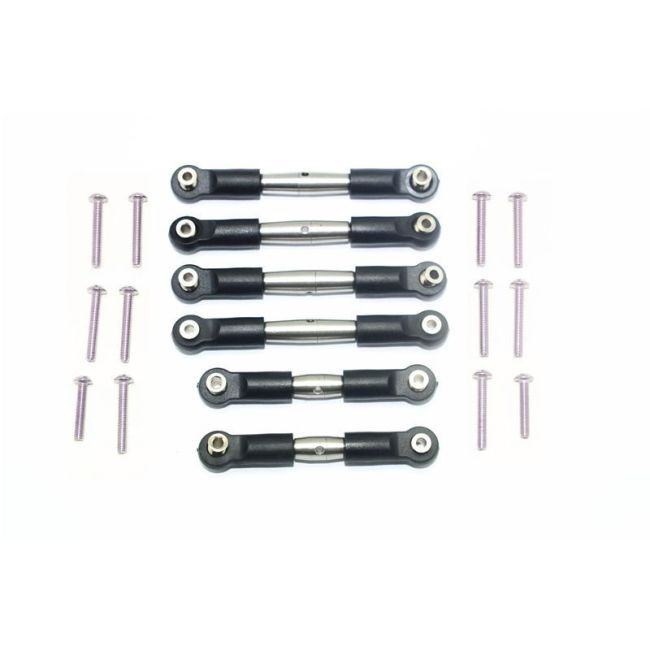 STAINLESS STEEL ADJUSTABLE TIE RODS -18PC SET