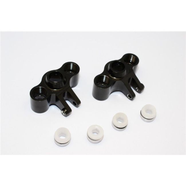 ALLOY FRONT/REAR KNUCKLE ARM - 1PR SET black