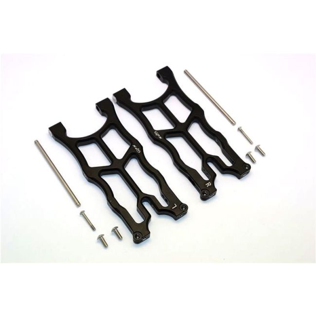 ALUMINUM REAR LOWER ARMS - 1PR black