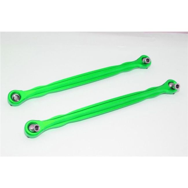 ALUMINIUM FRONT STEERING ROD -1PR green